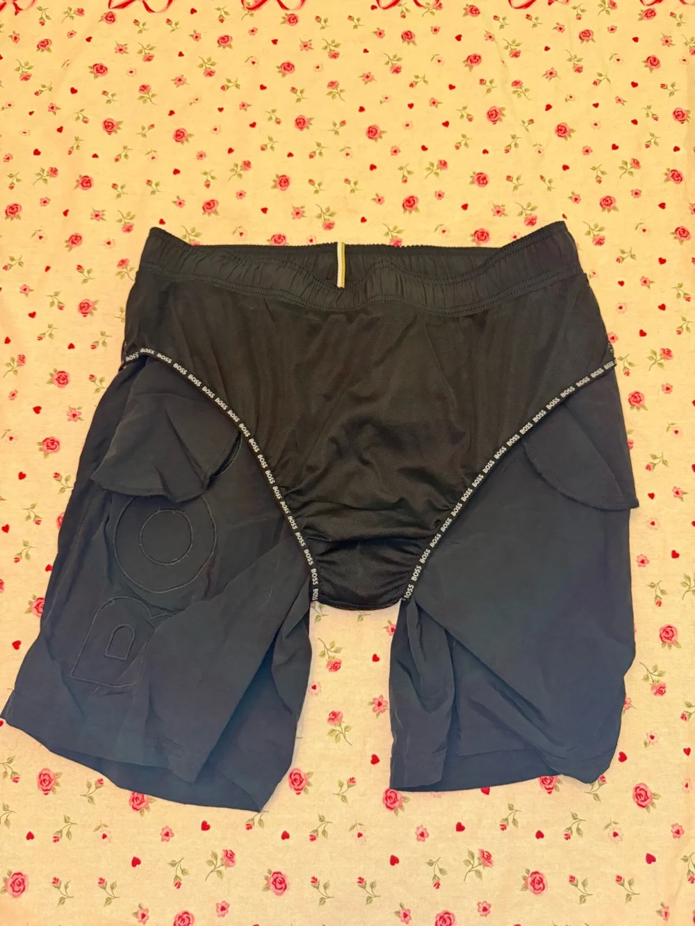 Hugo Boss Black Logo SwimTrunks Men